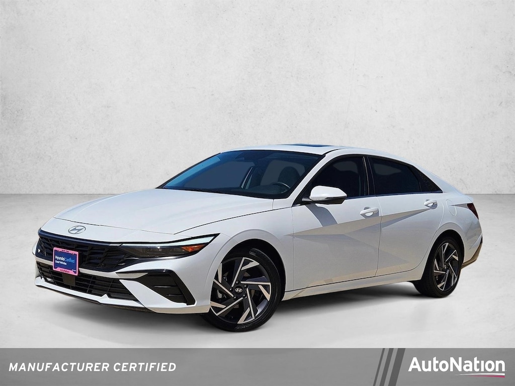 Certified 2025 Hyundai Elantra Hybrid Limited 4dr Car