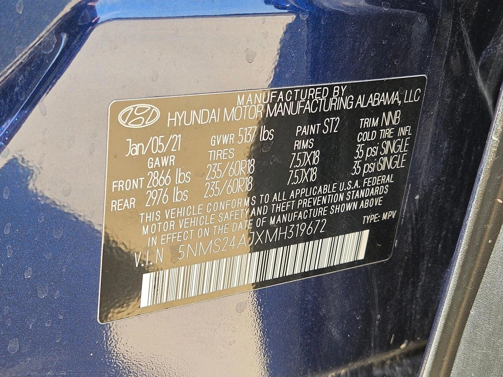 2021 Hyundai Santa Fe SEL - Photo 15