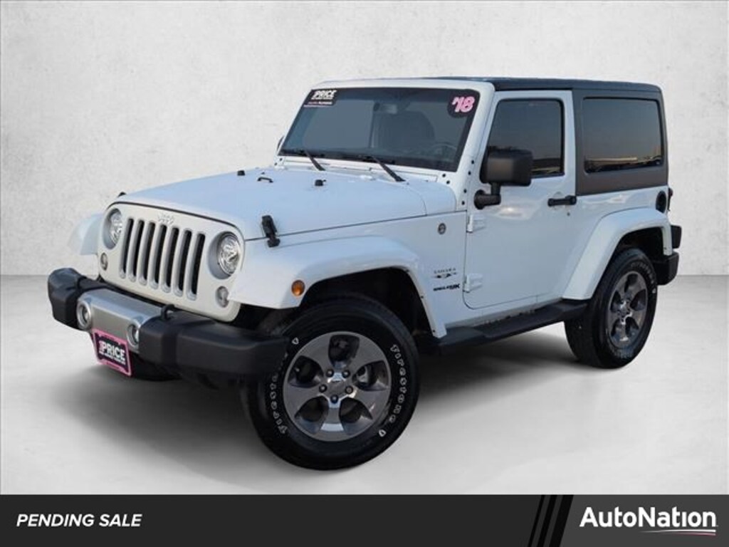 Used 2018 Jeep Wrangler Sahara Sport Utility