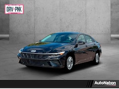 2026 Hyundai Elantra Hybrid Blue Sedan