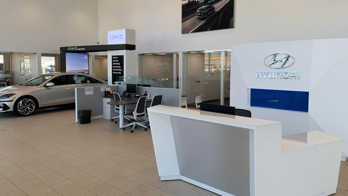 Hyundai showroom