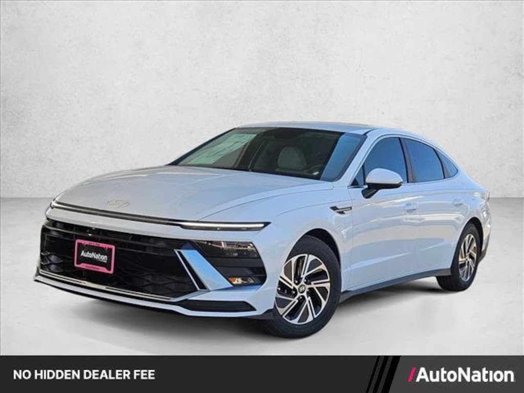 New 2026 Hyundai Sonata Hybrid Blue 4dr Car