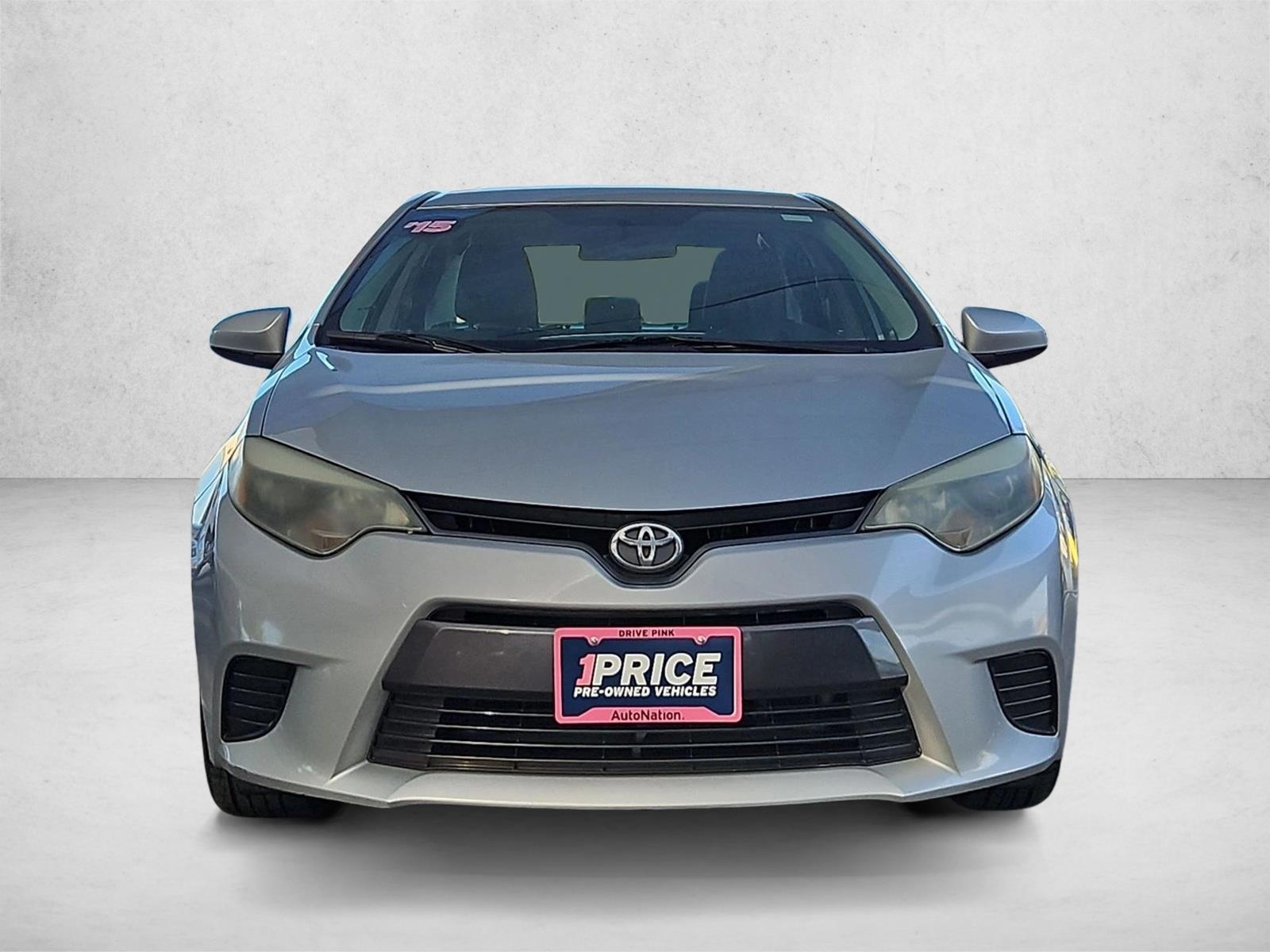 Used 2015 Toyota Corolla LE with VIN 2T1BURHE1FC350740 for sale in North Richland Hills, TX