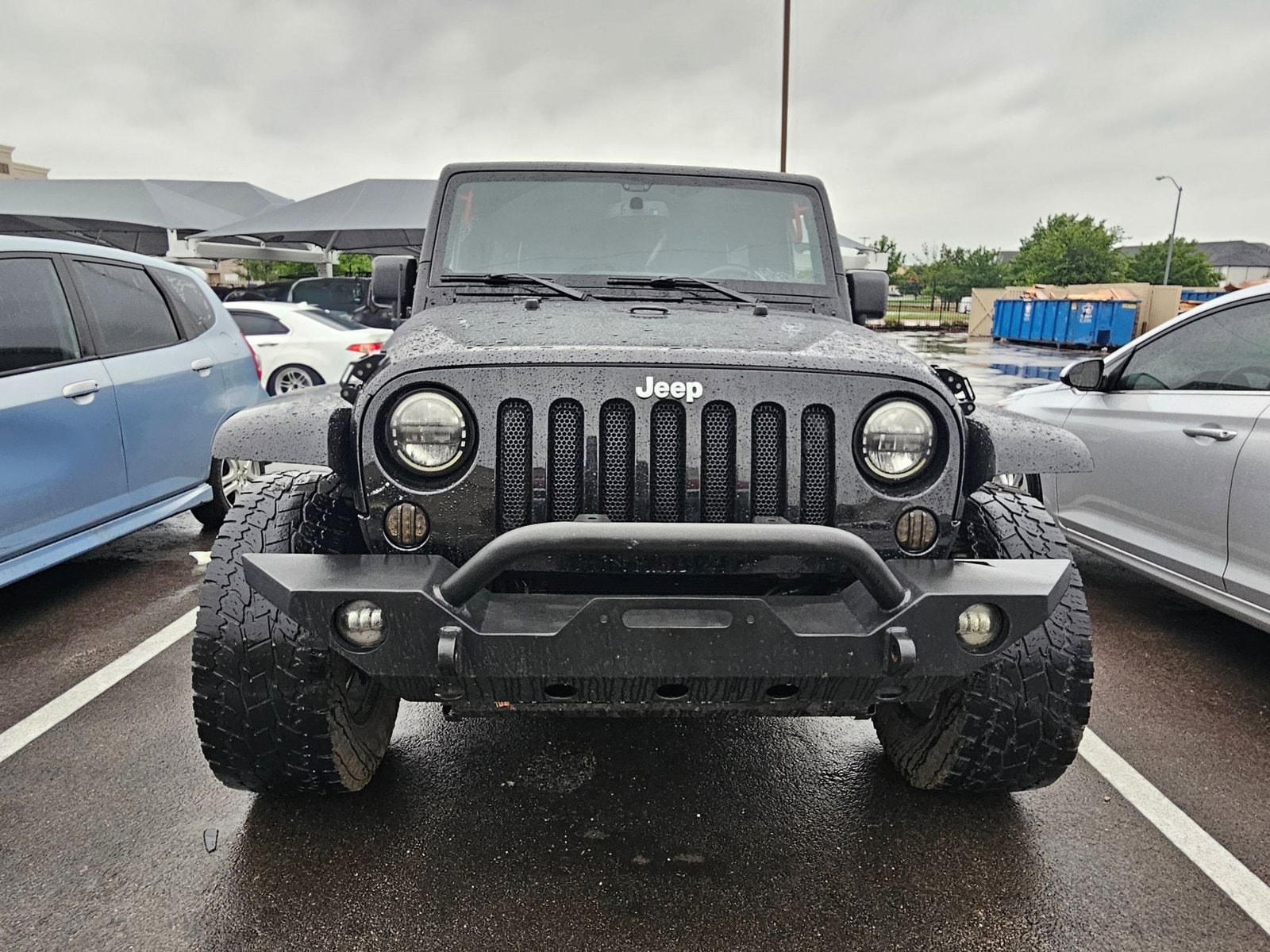 Used 2017 Jeep Wrangler Unlimited Sahara with VIN 1C4BJWEG6HL715499 for sale in Richland Hills, TX