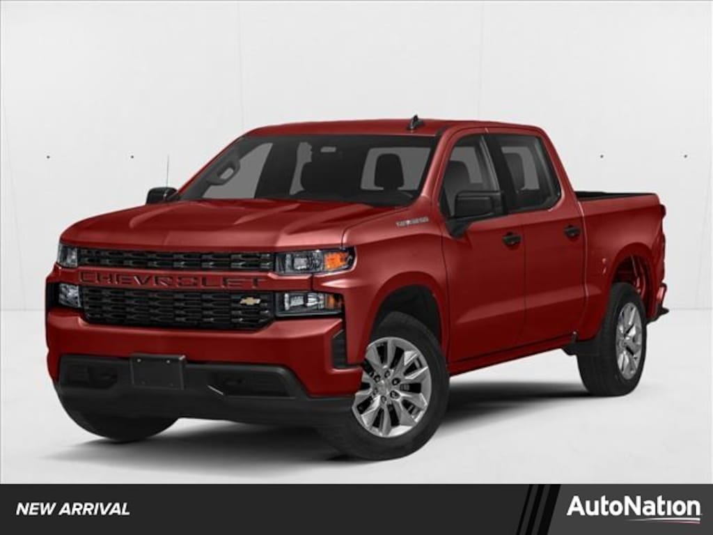 Used 2021 Chevrolet Silverado 1500 Custom Crew Cab Pickup