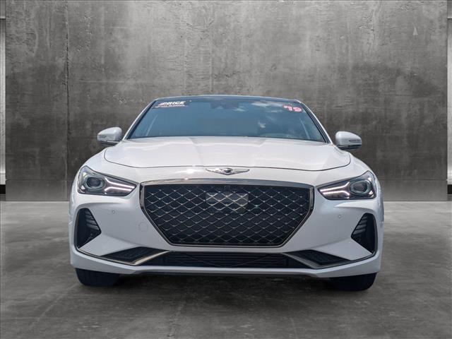 Certified 2019 GENESIS G70 Advanced with VIN KMTG44LA7KU040216 for sale in Hardeeville, SC