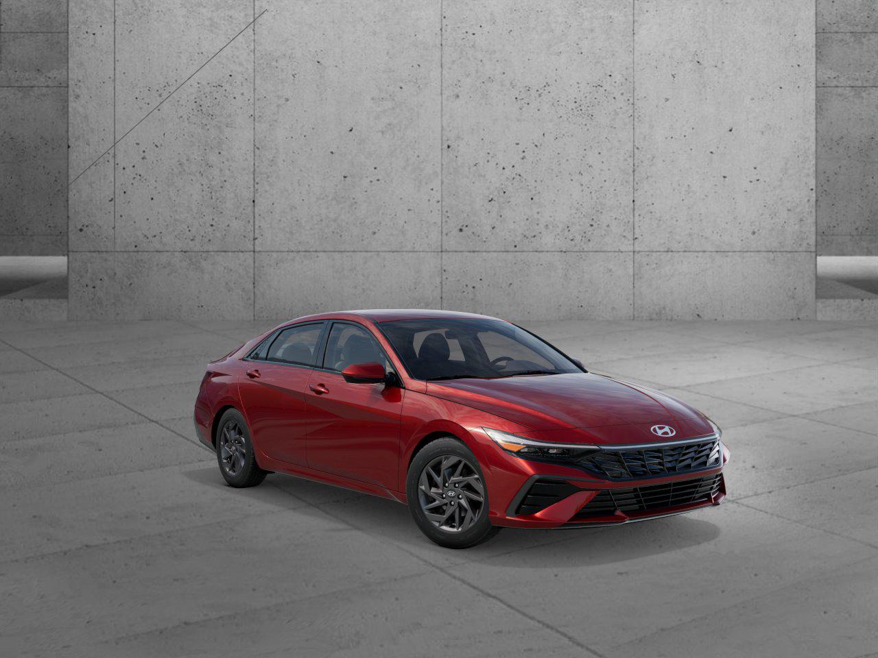 2025 Hyundai Elantra Hybrid Blue photo 2