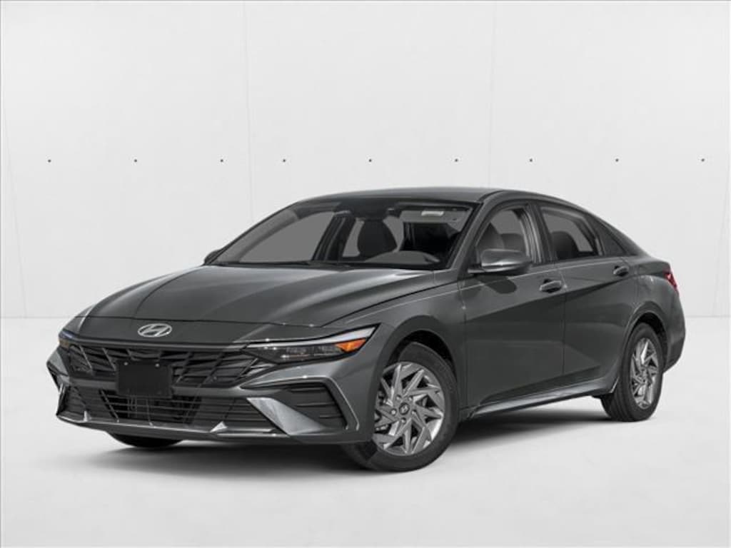 New 2026 Hyundai Elantra Hybrid Blue 4dr Car