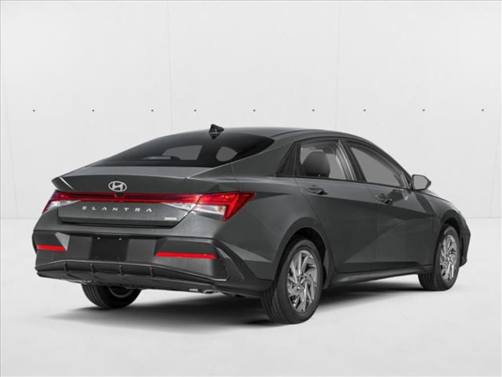 New 2026 Hyundai Elantra Hybrid Blue 4dr Car