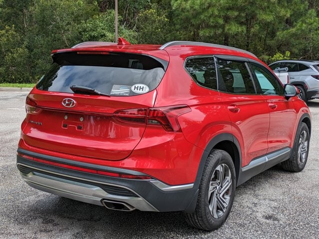 Used 2021 Hyundai Santa Fe SEL with VIN 5NMS24AJ9MH350556 for sale in Hardeeville, SC
