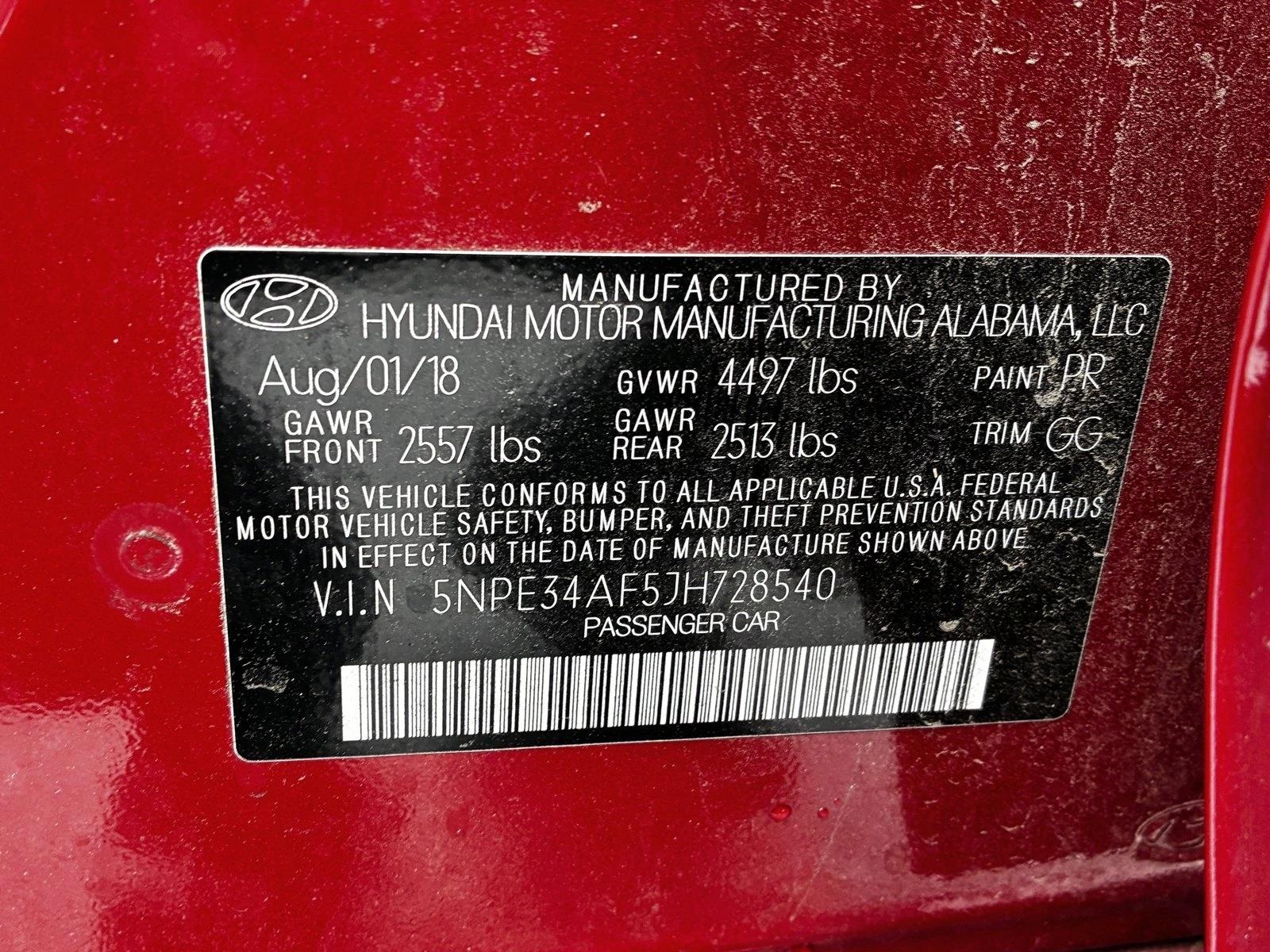 2018 HYUNDAI SONATA - Image 15