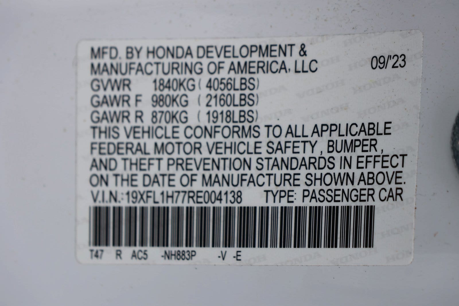 2024 Honda Civic Hatchback EX-L - Photo 30