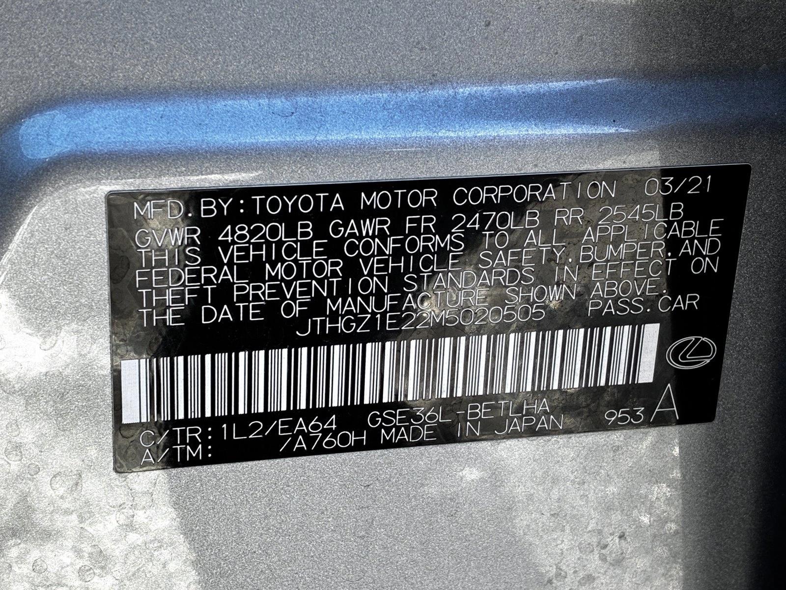 2021 LEXUS IS - Image 15