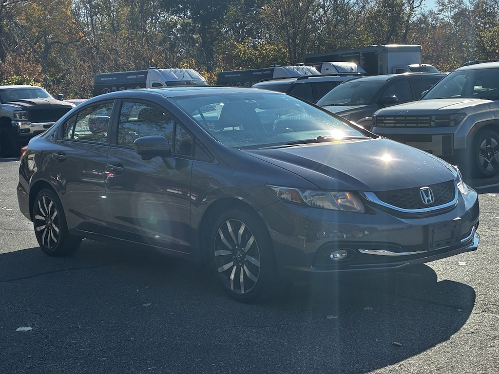 Used 2015 Honda Civic Sedan EX-L 4dr Car