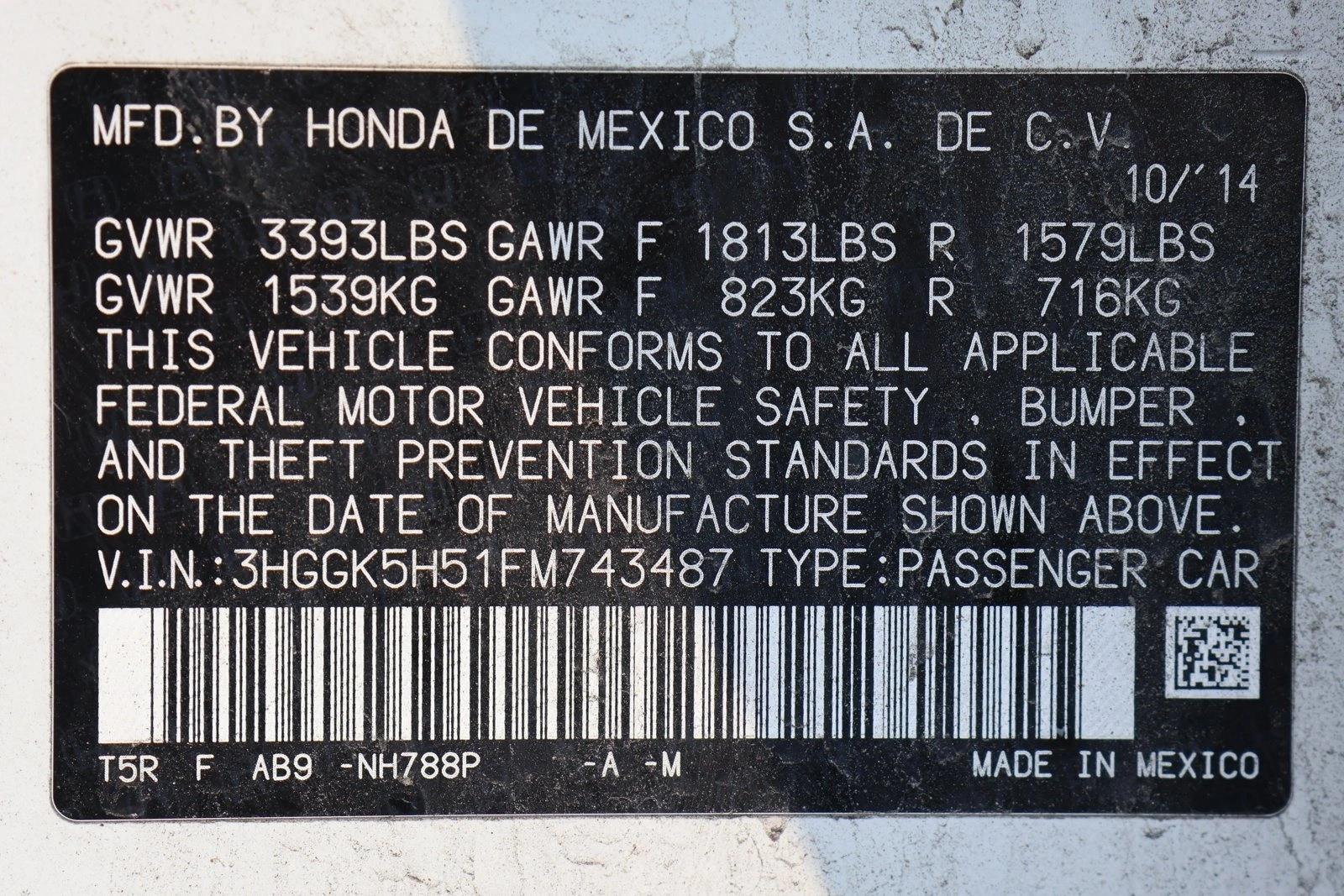 2015 Honda Fit LX - Photo 16