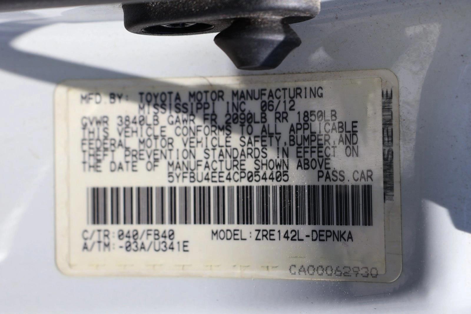 2012 Toyota Corolla LE - Photo 16