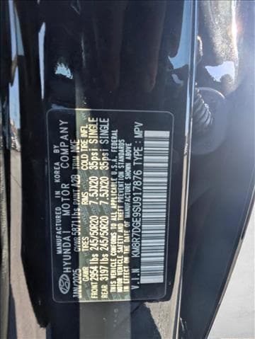 2025 Hyundai Palisade Calligraphy Night Edition - Photo 17