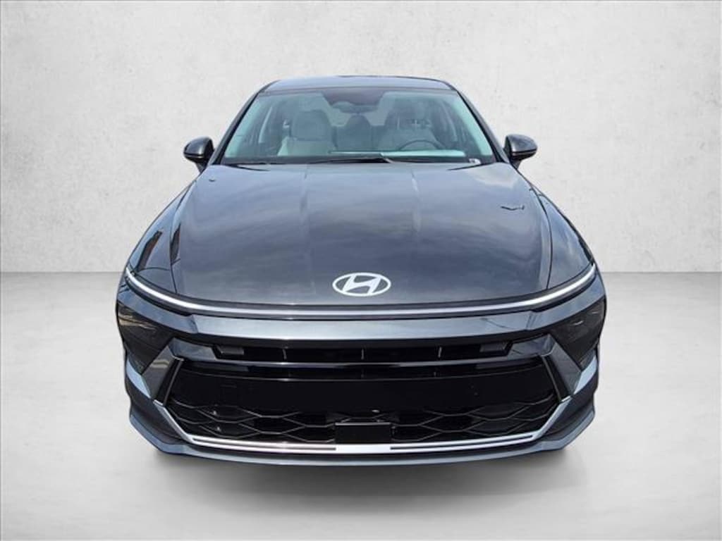 New 2026 Hyundai Sonata Hybrid Blue Sedan