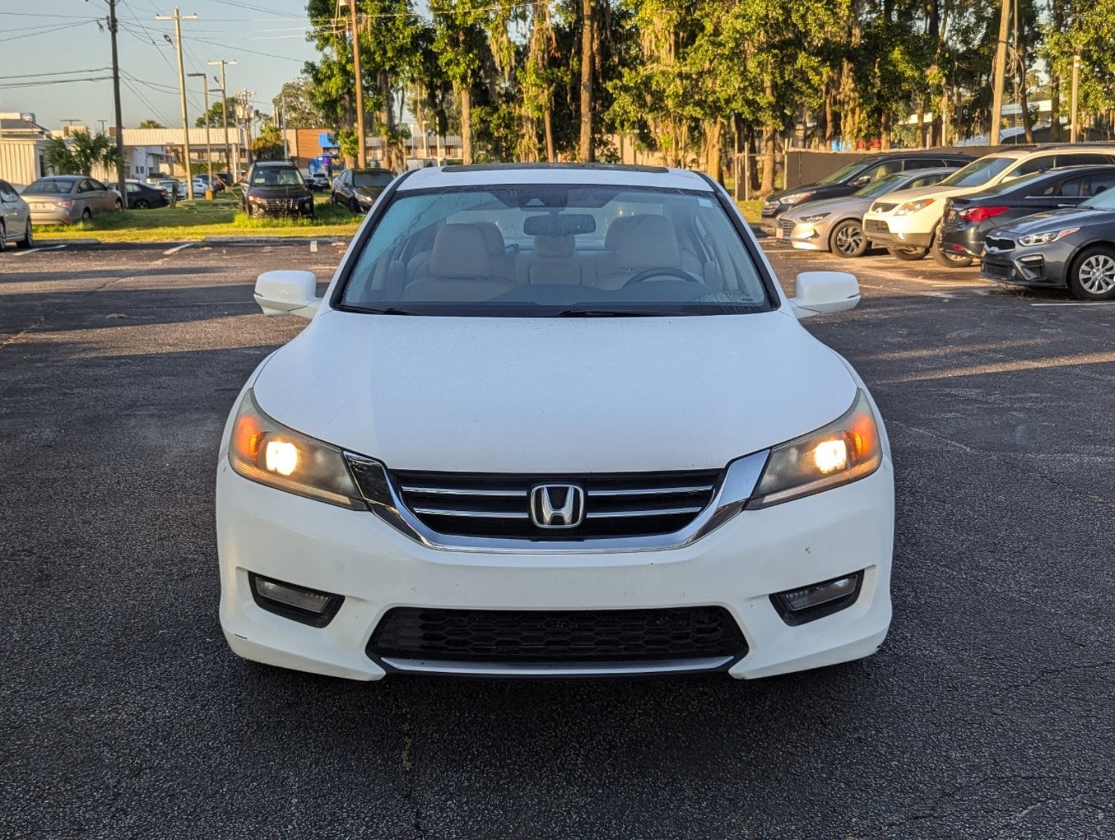 Used 2015 Honda Accord EX-L with VIN 1HGCR2F83FA144187 for sale in Savannah, GA