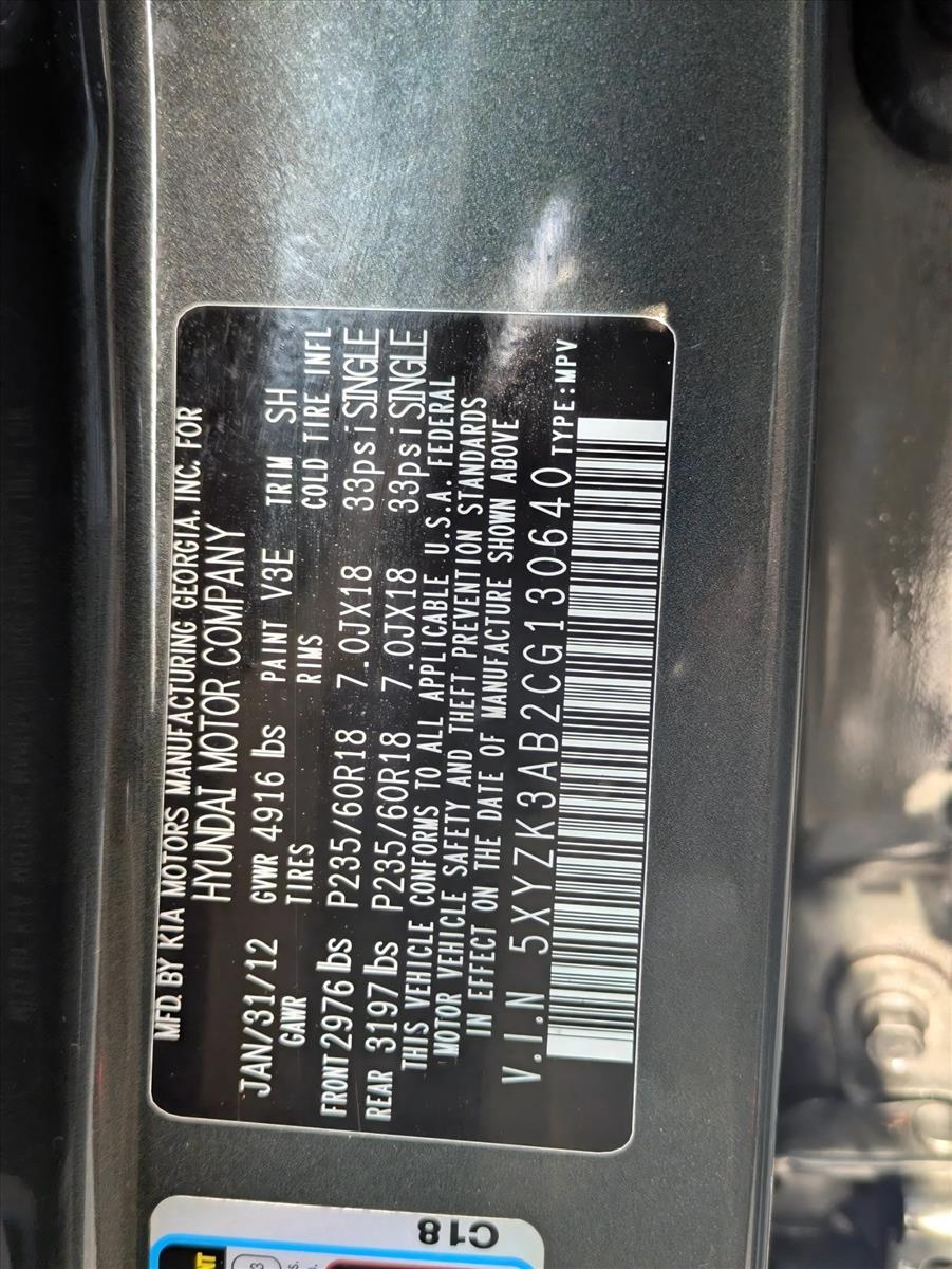 2012 Hyundai Santa Fe Limited - Photo 22