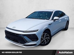 2026 Hyundai Sonata Hybrid Blue Sedan