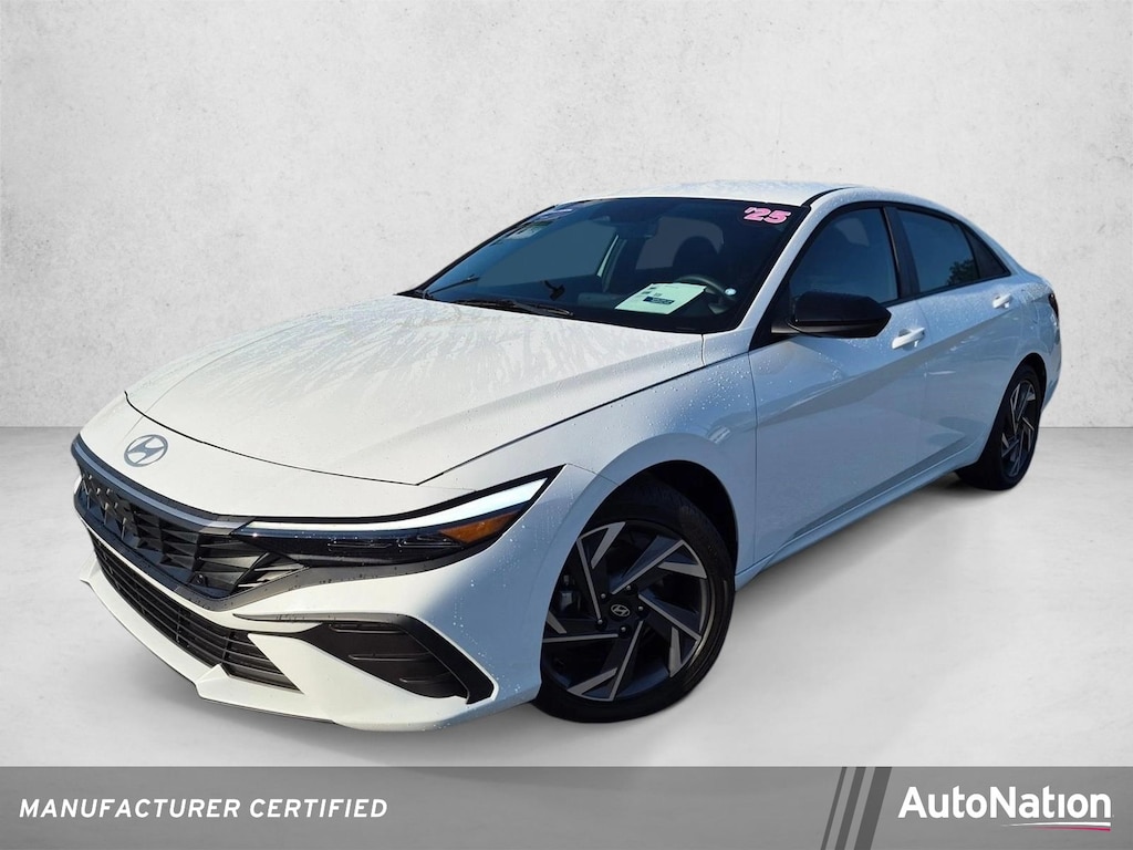 Certified 2025 Hyundai Elantra Hybrid SEL Sport 4dr Car