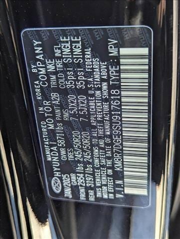 2025 Hyundai Palisade Calligraphy Night Edition - Photo 17