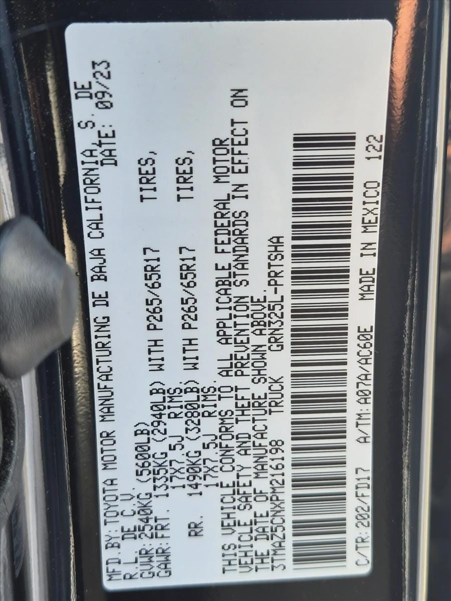 2023 Toyota Tacoma TRD Sport - Photo 30