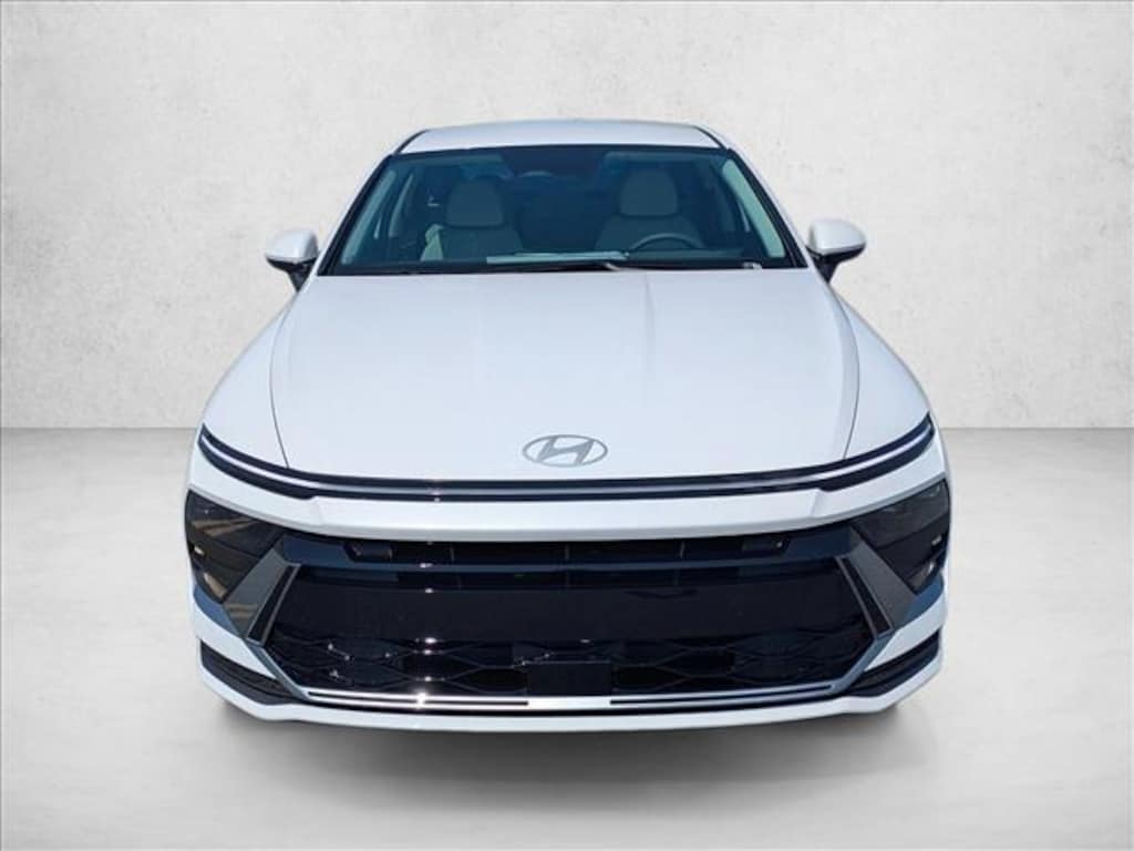 New 2026 Hyundai Sonata Hybrid Blue Sedan
