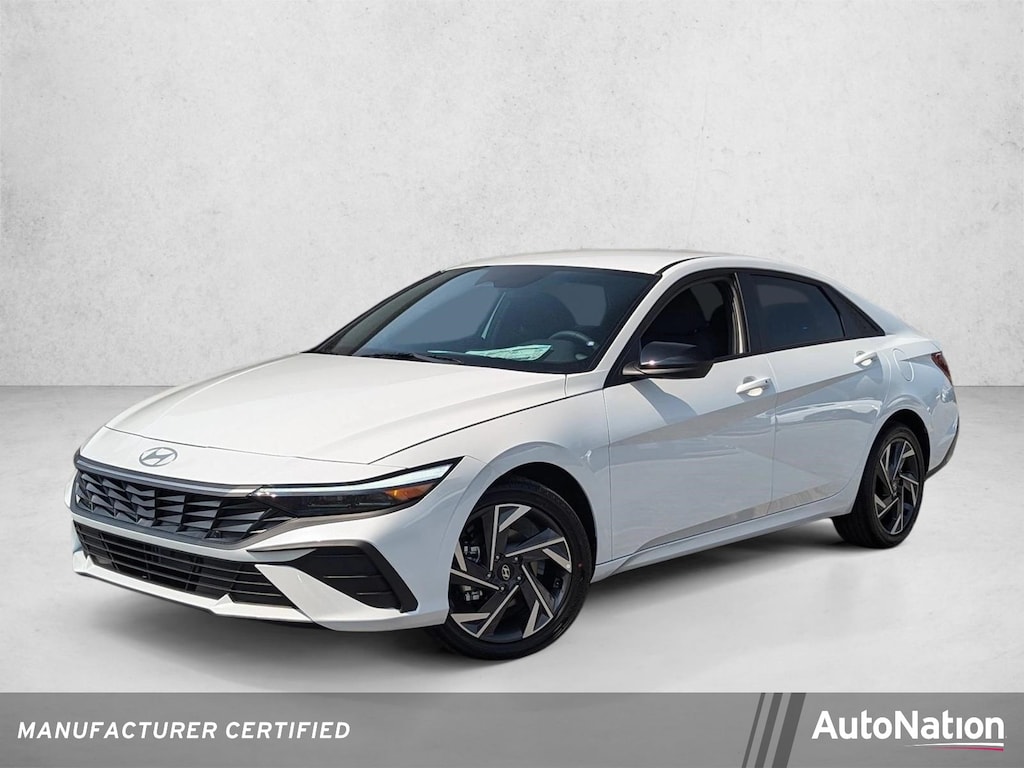 Certified 2025 Hyundai Elantra Hybrid SEL Sport 4dr Car