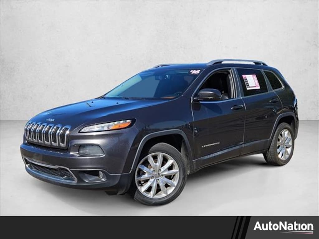 Used 2016 Jeep Cherokee Limited Sport Utility