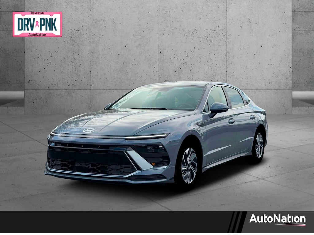 New 2026 Hyundai Sonata Hybrid Blue Sedan