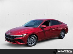 2025 Hyundai Elantra Hybrid Blue Sedan