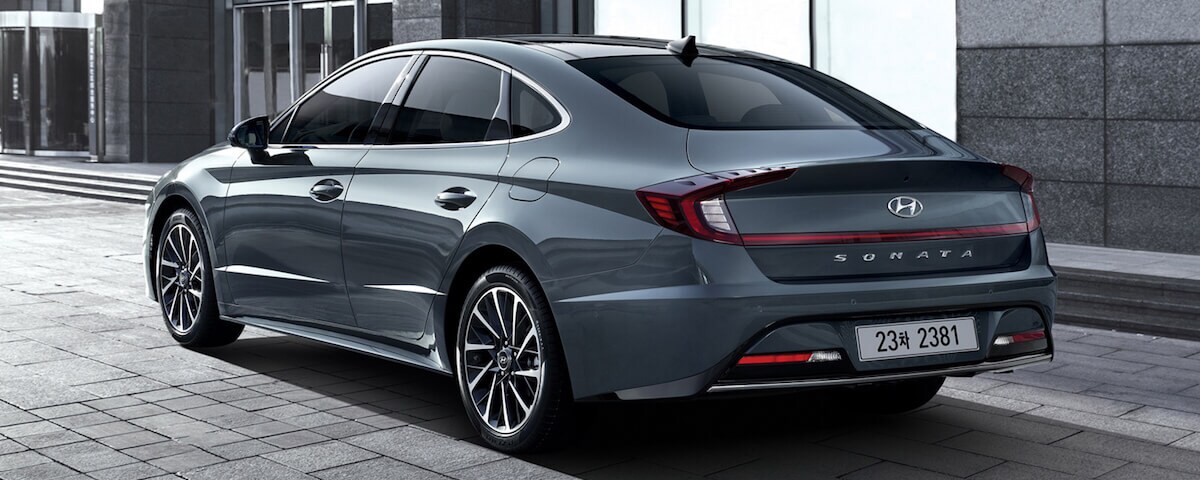 2020 Hyundai Sonata rear