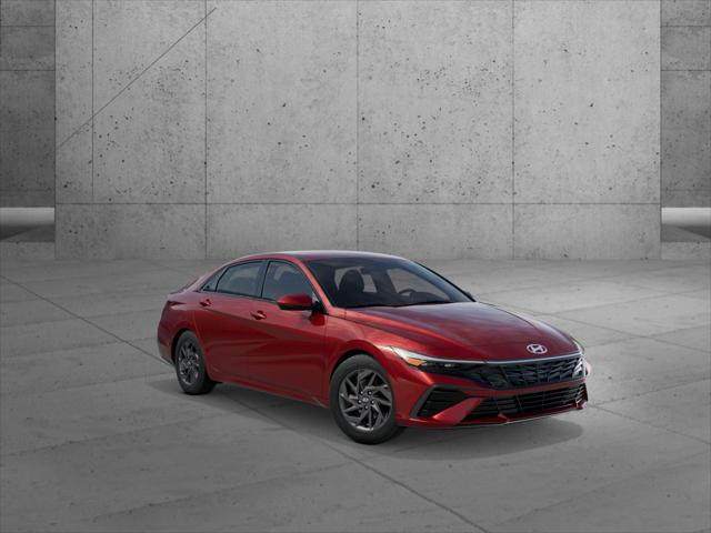 2025 Hyundai Elantra Hybrid Blue photo 2