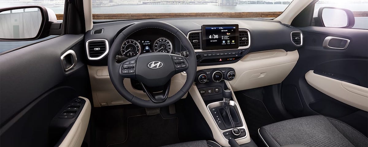 2020 Hyundai Venue interior