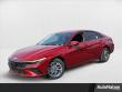 New 2025 Hyundai Elantra Hybrid Blue Sedan