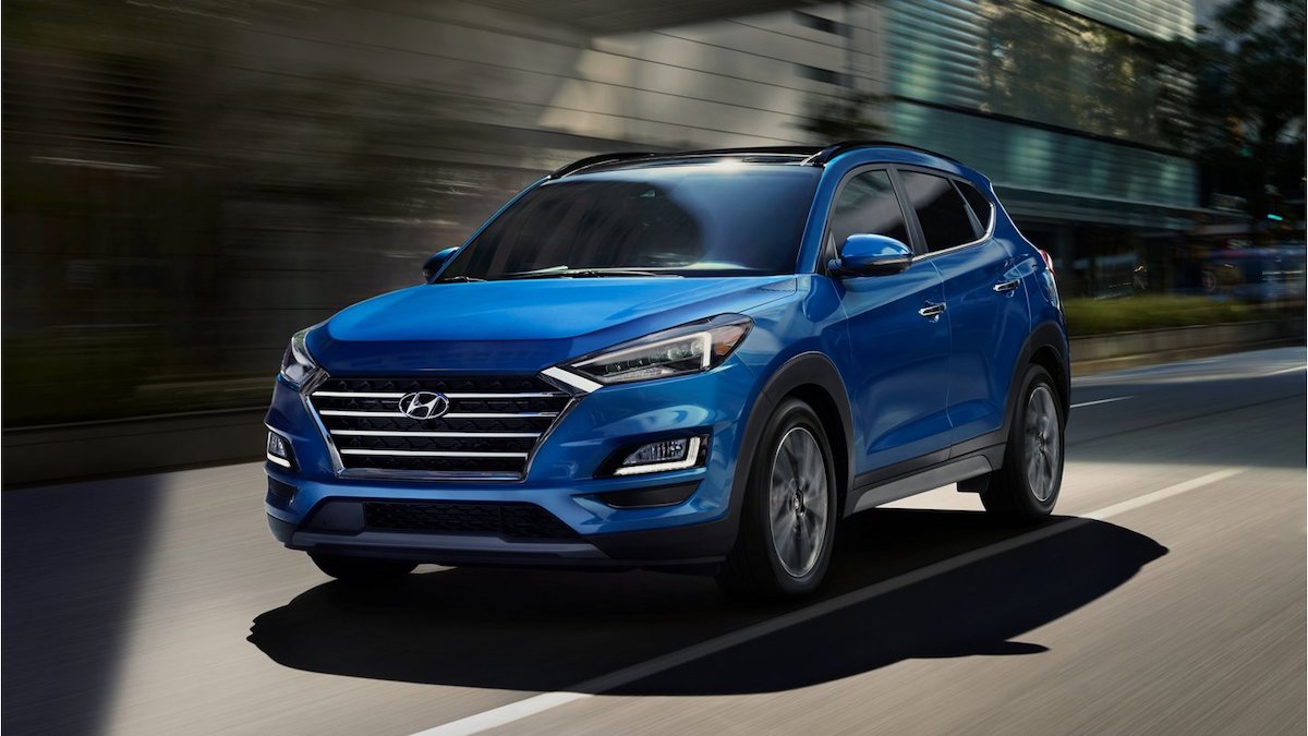 Hyundai Tucson front view
