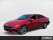 New 2025 Hyundai Elantra Hybrid Blue Sedan