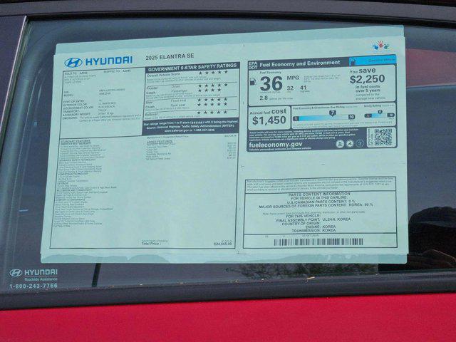 2025 Hyundai Elantra SE - Photo 16