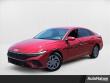 New 2025 Hyundai Elantra Hybrid Blue Sedan