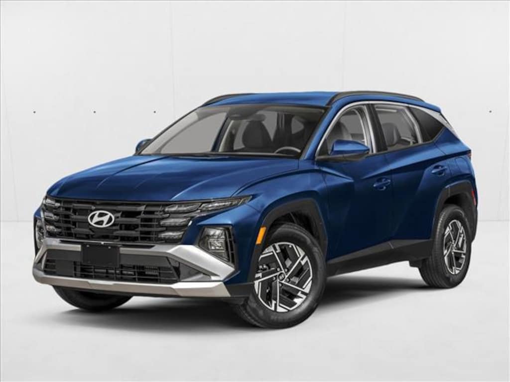 New 2026 Hyundai Tucson Hybrid Blue SUV
