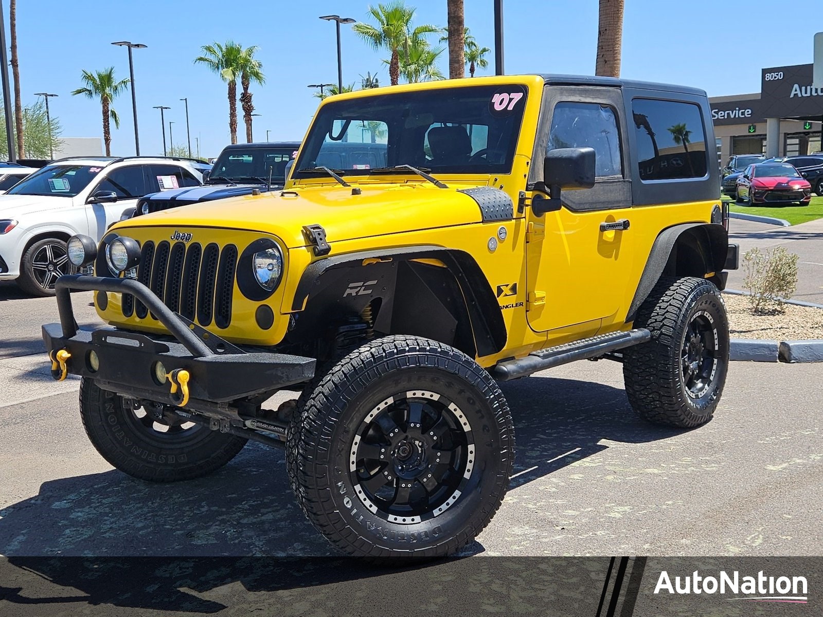Used 2007 Jeep Wrangler X with VIN 1J8FA24167L231217 for sale in Tempe, AZ