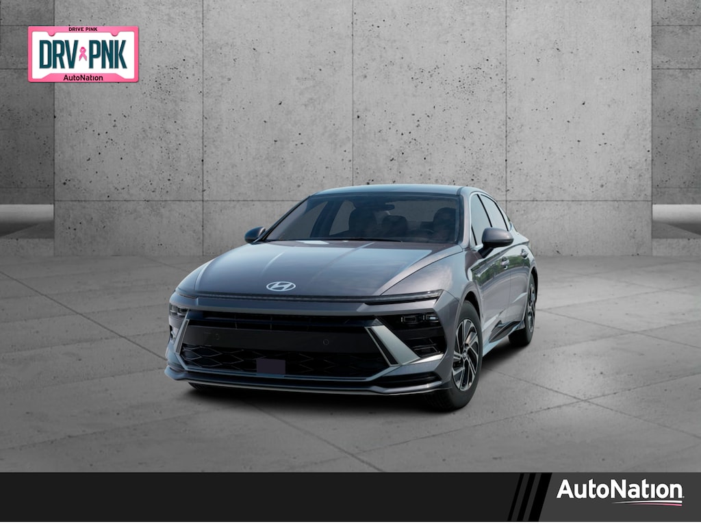 New 2026 Hyundai Sonata Hybrid Blue Sedan