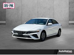 2025 Hyundai Elantra Hybrid Blue Sedan