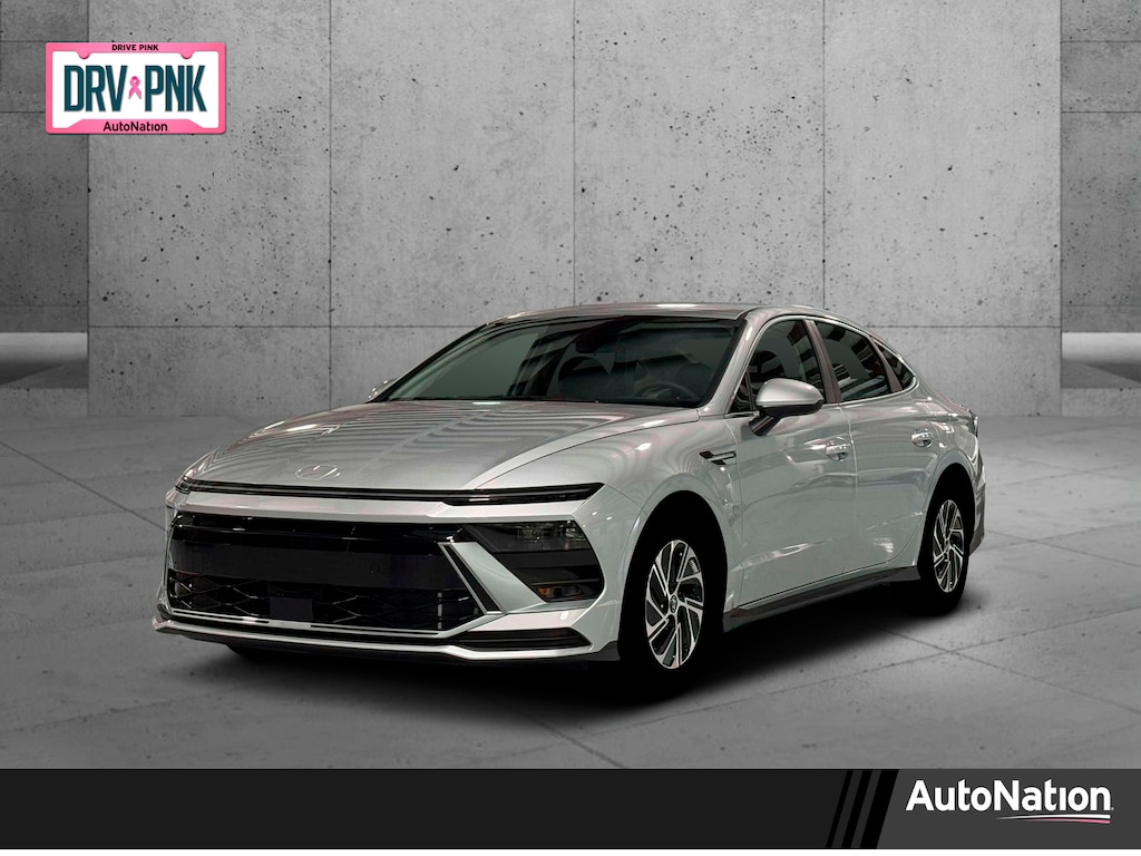 New 2026 Hyundai Sonata Hybrid Blue Sedan
