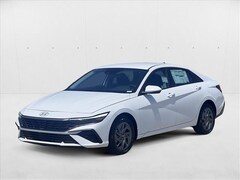 2025 Hyundai Elantra Hybrid Blue Sedan