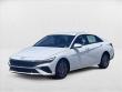 New 2025 Hyundai Elantra Hybrid Blue Sedan