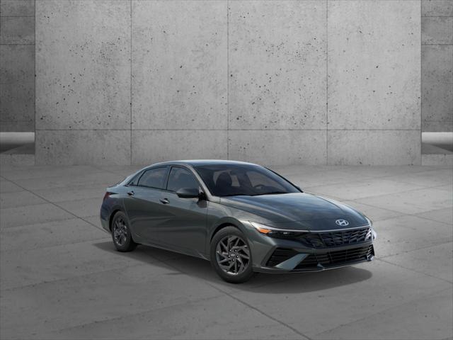 2025 Hyundai Elantra Hybrid Blue photo 2