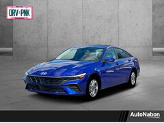 2026 Hyundai Elantra Hybrid Blue Sedan